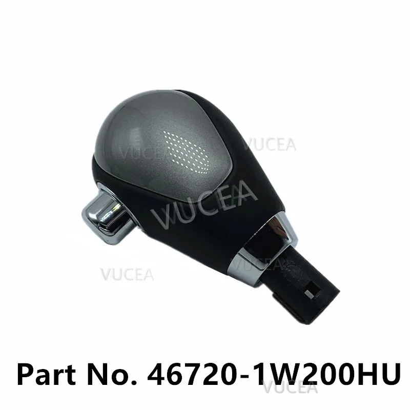 

OEM 467201W200HU 467201W200 Genuine Auto Transmission Leather Gear Shift Lever Knob For Kia Rio 2011 2012 2013 2014 2015 2015