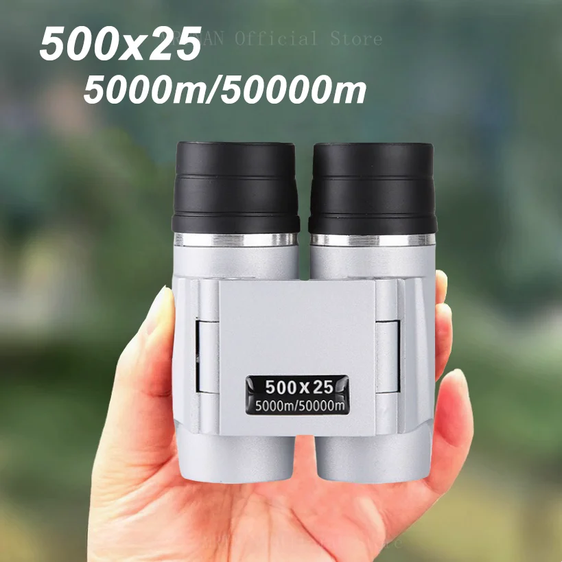 

500X25 Telescope 50000M Auto Focus Powerful Binoculars Long Range Professional Mini Portable HD Monocular