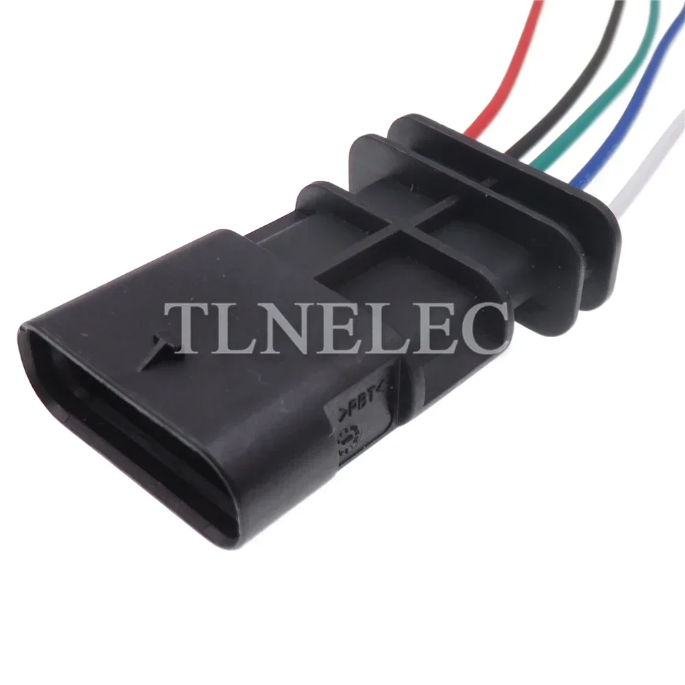 5 Pin Way Car Wire Cable Connector With Wires Auto Nitrogen Oxygen Sensor Waterproof Sockets 1-1718806-1 4F0973705 1-2141520-1