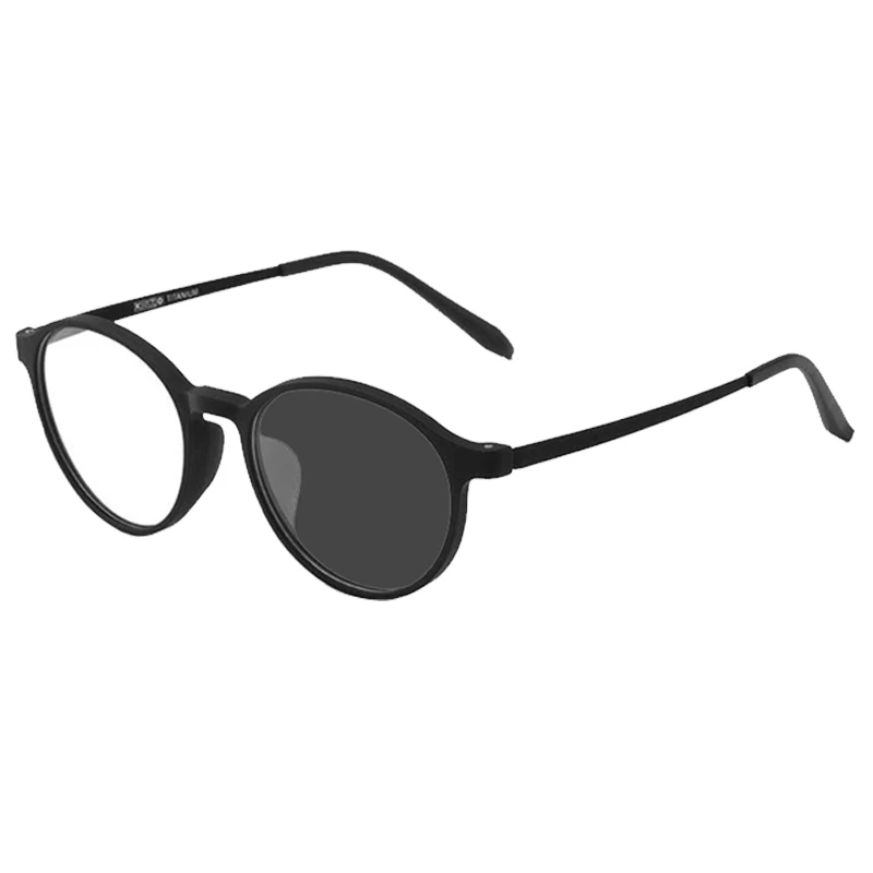 Transitional Photochromic Multifocal TR90 Round frame reading glasses Men\'s progressive anti-blue Women\'s Ultra-light Eyewear