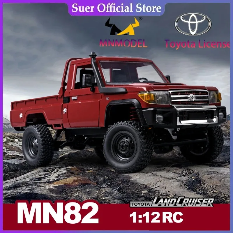 Mang Niu MN82 Four-drive Remote Control Off-road Vehicle 1:12 Toyota Land Patrol Pickup  Climbing Model Toy Boy Gift