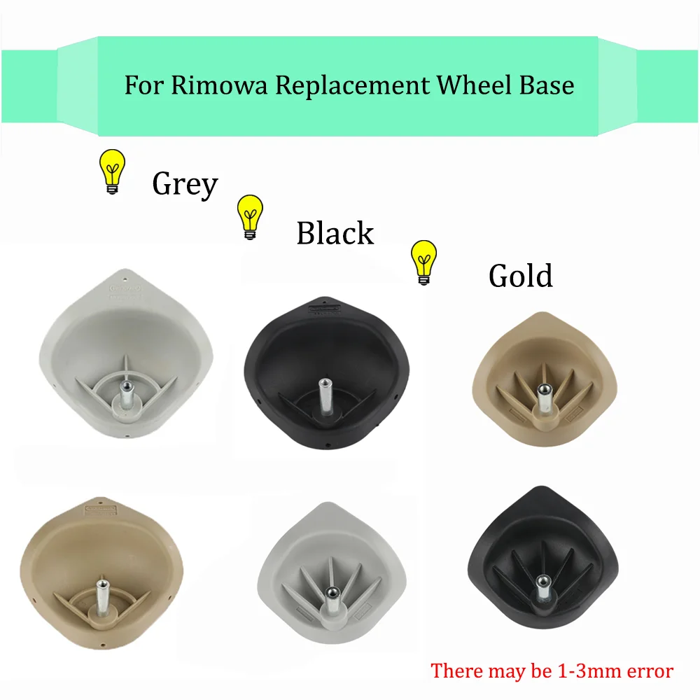 For Rimowa Link Box Universal Wheel Parts Maintenance Original Authentic Casters Wheel Base Big Wheel Small Wheel Replacement