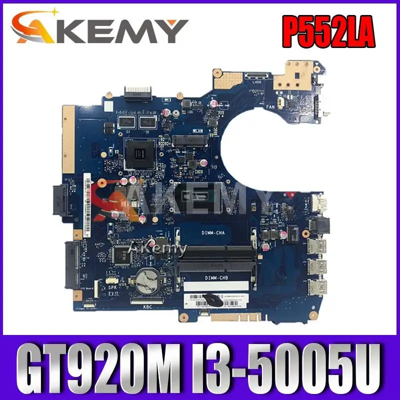 For ASUS PRO552L PX552L PE552L Mainboard Laptop Motherboard P2520LA P2520LJ P552 P552L I3 I5 I7 DIS 100% Tested