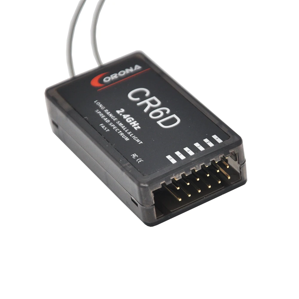 Corona CR3D 3CH CR4D 4CH CR6D 6CH CR8D 8CH 2.4G Receiver Compatible with CT8F/CT8J /CT8Z/CT3F/ V2 DSSS Module