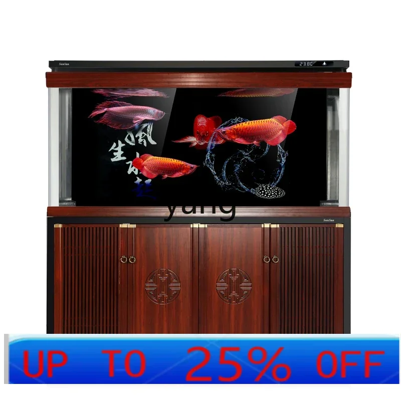 

LH большой ультра-белый аквариум для гостиной, экран для гостиной, экологический аквариум для рыб