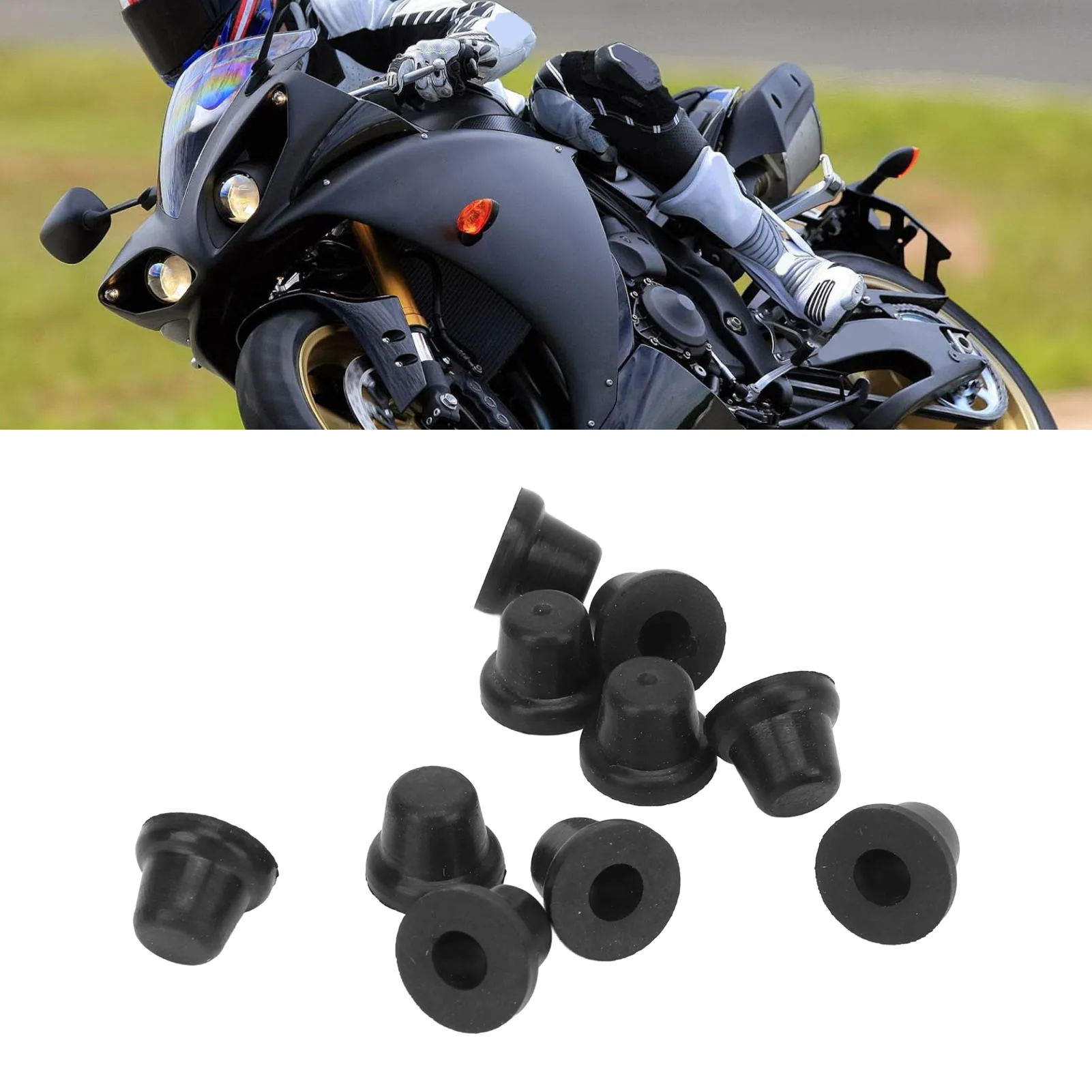 Bleed Screw Covers Rubber Bleed Nipple Covers Wearproof  Brake Bleeder Screw Caps for Cars Motor Bikes Machines