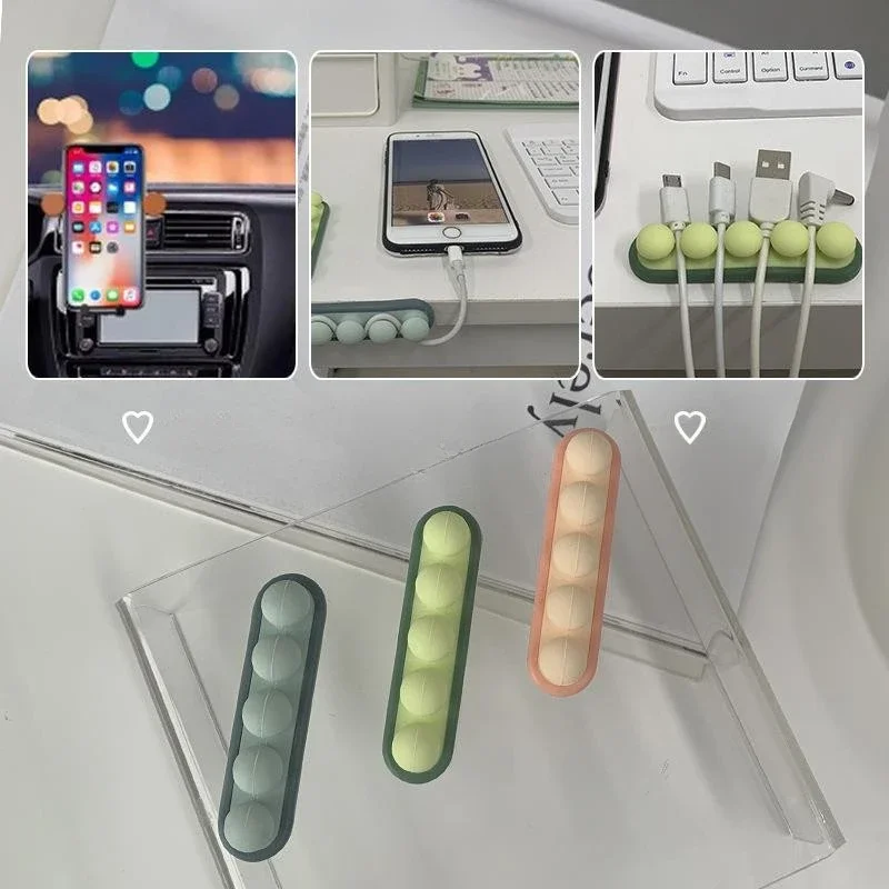 Desktop Data Cable Storage, Organizing, And Fixing Device, Charging Cable Management Clip, Wall Data Cable Fixing Device