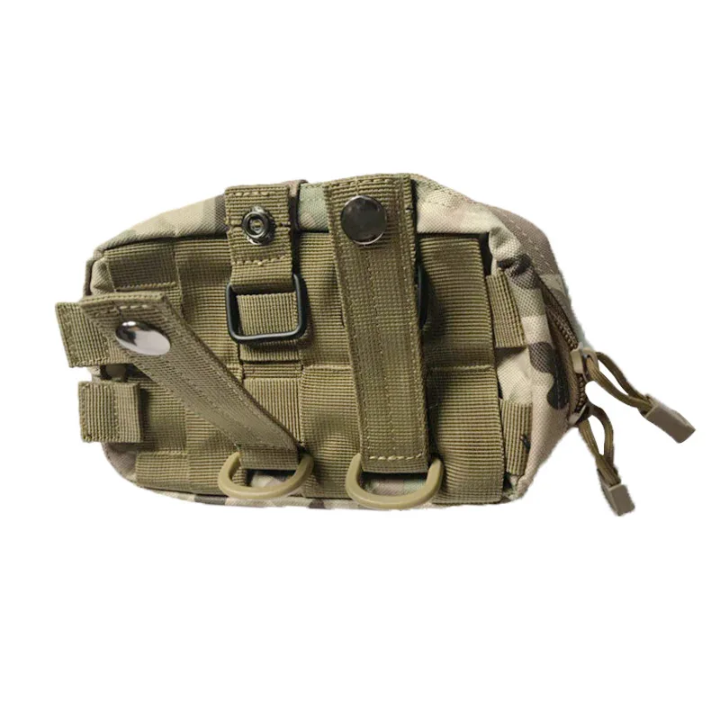 Горизонтальная администраторская тактическая сумка Molle Compact 1000D Utility Edc Tool Gear Gadget Поясная сумка-органайзер Caming Molle Pouch