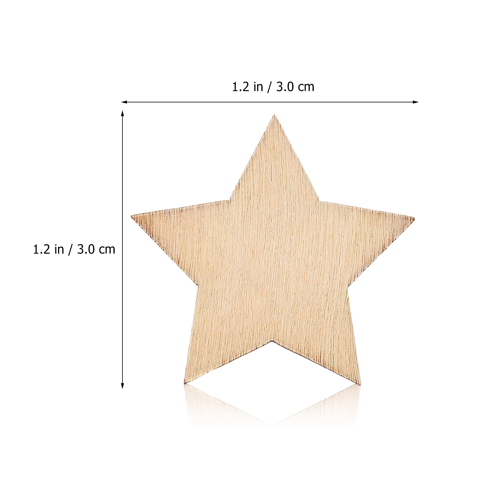 

500pcs Stars Small Star Slices for Star Decoration For Home Crafts Decorative Home Living Room Dining Table Christmas Ornament