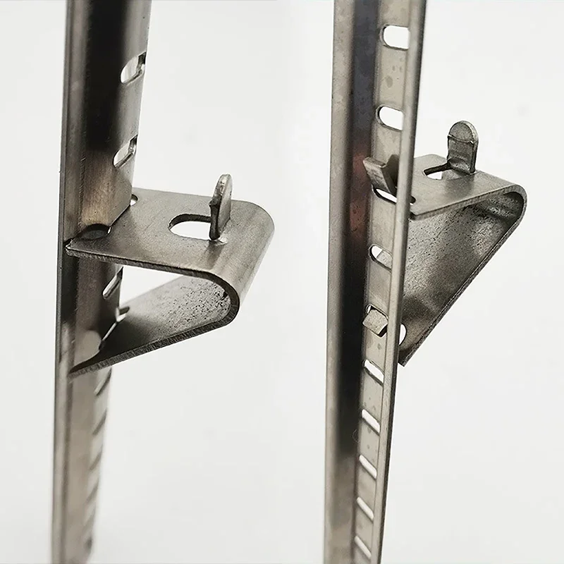 1 個商業冷凍庫棚クリップ 304 ステンレス鋼冷蔵庫棚サポートクランプブラケット棚部品ホームアクセサリー