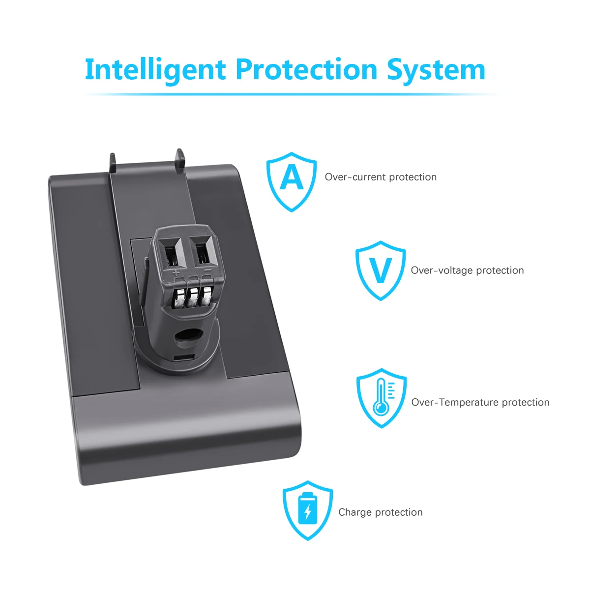 BATTOOL 22.2V 4000mAh DC31A DC31 A DC31-typeA 배터리 교체 DC31 DC31A DC35 DC44 DC45 진공 청소기 배터리