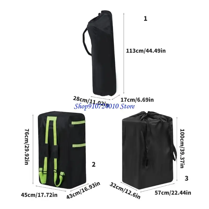 77HD Airline Strollers Cover Waterproof Oxford Fabric Bag For Travel Gear