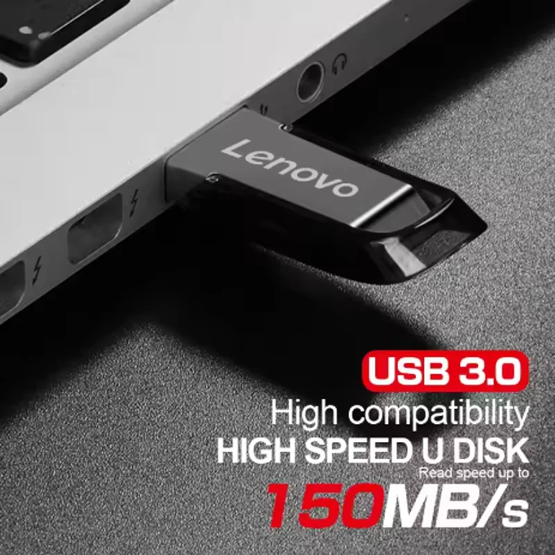 Lenovo Super Mini USB 3.0 1tb USB Flash Drive 512GB 256GB 128GB 64GB High Speed Thumb Drive for Android & Laptop