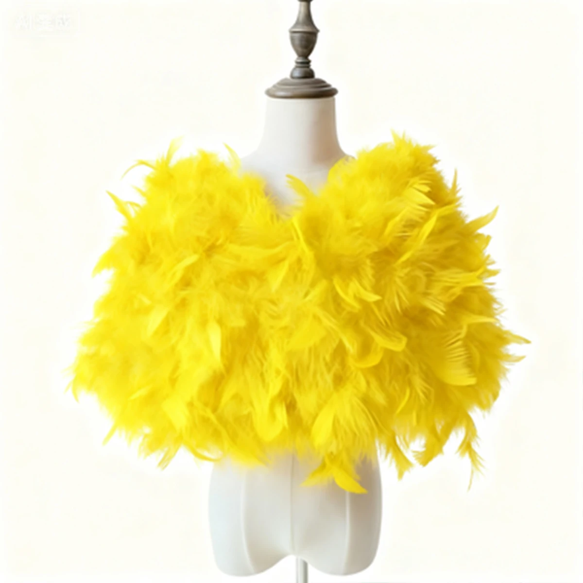 جديد ريش النعام المرأة كيب نمط ملابس خارجية حفلة ريش فاسق المرأة الكرة ثوب شال الريش هالوين #2