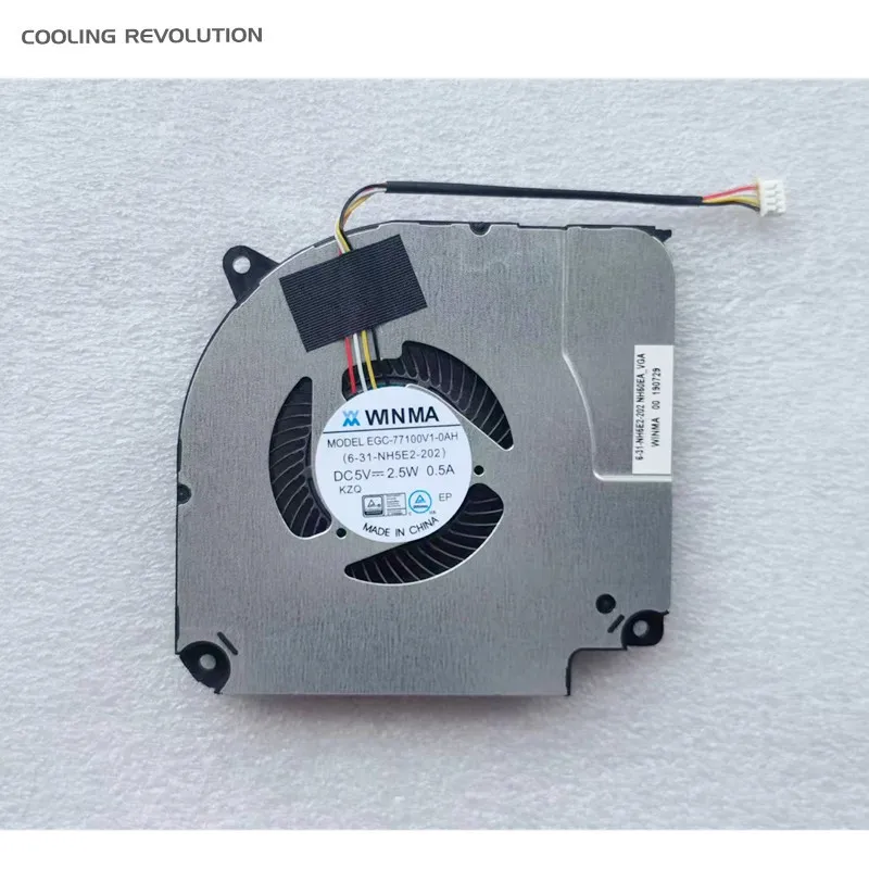 New Original Laptop GPU Cooling Fan For WINMA MODEL EGC-77100V1-0AH 6-31-NH5E2-202 DC5V 2.5W 0.5A NH60EA-VGA