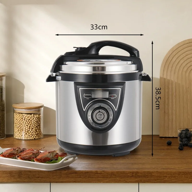 European Standard British Standard Stainless Steel 6L Cooking Soup Insulation Multi-Functional Rice Cooker Electric Pressure