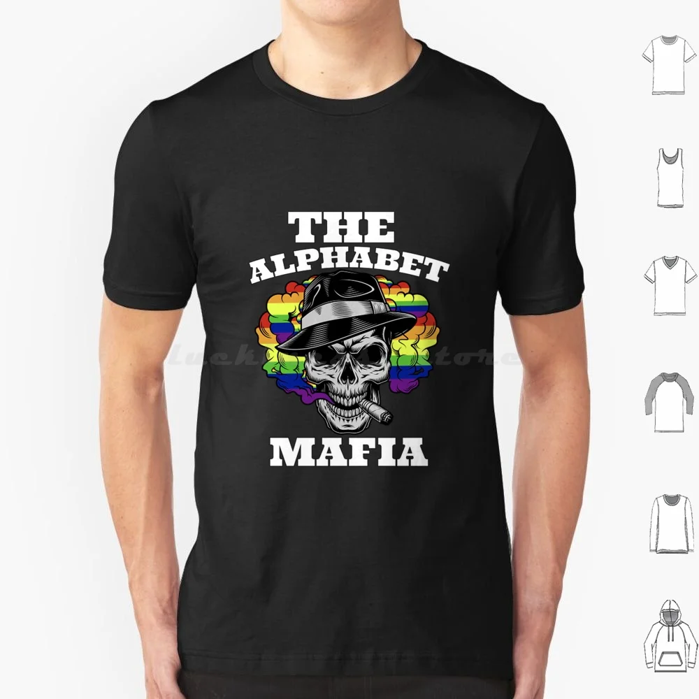 The Alphabet Mafia T-Shirt T Shirt Cotton Men Women DIY Print The Alphabet Mafia Funny Quote Pride Pride Month Pride Queer