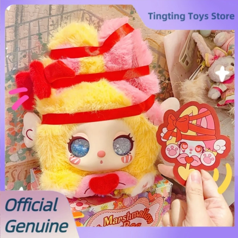 

Genuine Liila'S Marshmallow Bunny Bag Series Mystery Box Kawaii Vinyl Plush Crossbody Bag Liila Blind Box Trendy Toy Doll Gifts