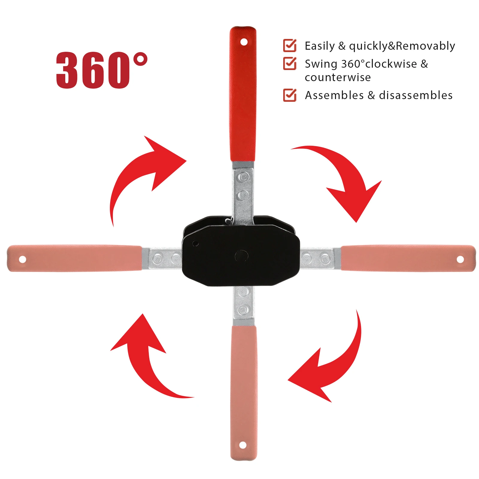 Car Brake Caliper Press Piston Installation Tool Ratchet Brake Piston Wrench Caliper Compression Expander Stainless Steel Tool