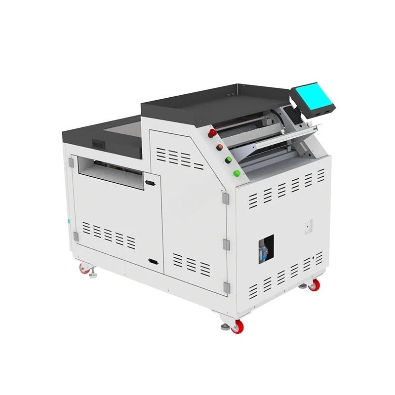 Digital photo book maker Flat book glue binding machine Wedding album making machine Semi-automatic