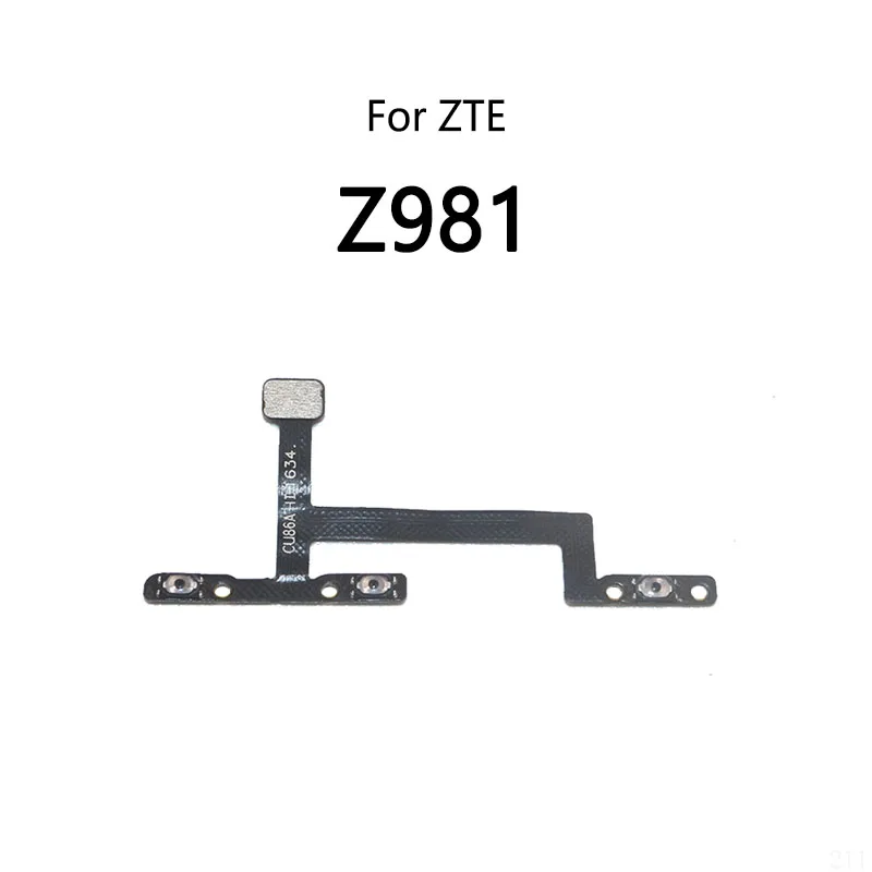 Power Button Switch Volume Mute Button On / Off Flex Cable For ZTE Blade Z Max Z982 Pro Z981