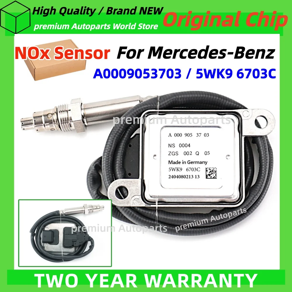 

Nitrogen Oxygen NOX Sensor 5WK96703C A0009053703 For Mercedes-Benz R231 SL350 SL400 M276