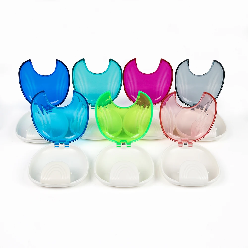 30pcs Colorful Dental Press to Open Aligner Retainer Storage Travel Box