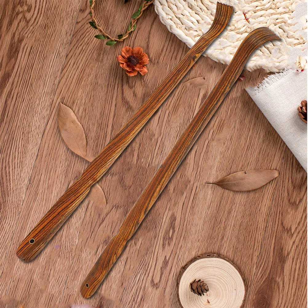 2 قطعة خدش الظهر سميكة دائم يده خدش عصا للجسم الاسترخاء أداة تدليك الذاتي المحمولة المضادة للحكة #1