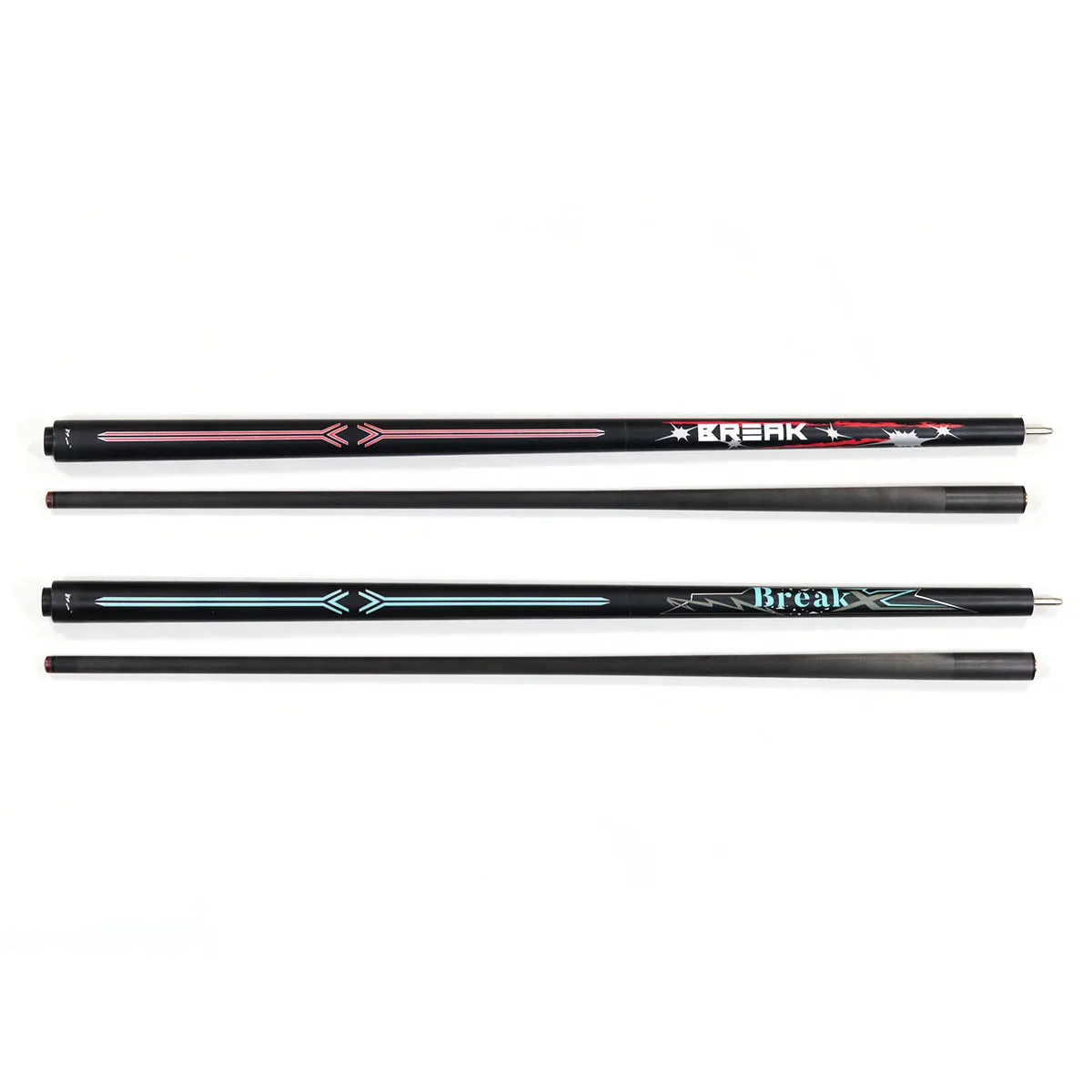 Hot Sell 58Inches Unilock Carbon Fiber 3-PC Billiard Punch Jump Break Cue