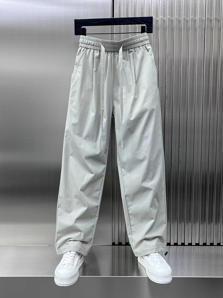 

Trendy Outdoor Qui Dry Breathable Men's Summer Casual Pants Loose Straight Leg Color Spor Leisure Trousers