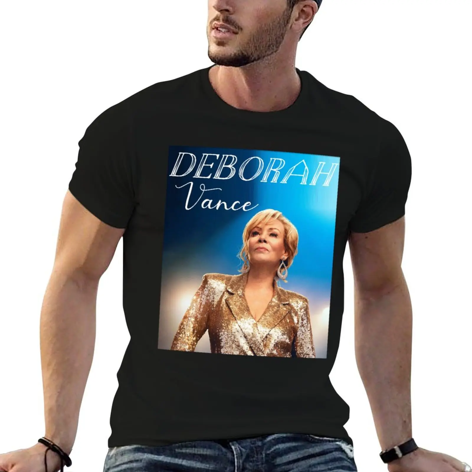 deborah vance T-Shirt vintage clothes rapper graphic tees blacks mens graphic t-shirts hip hop