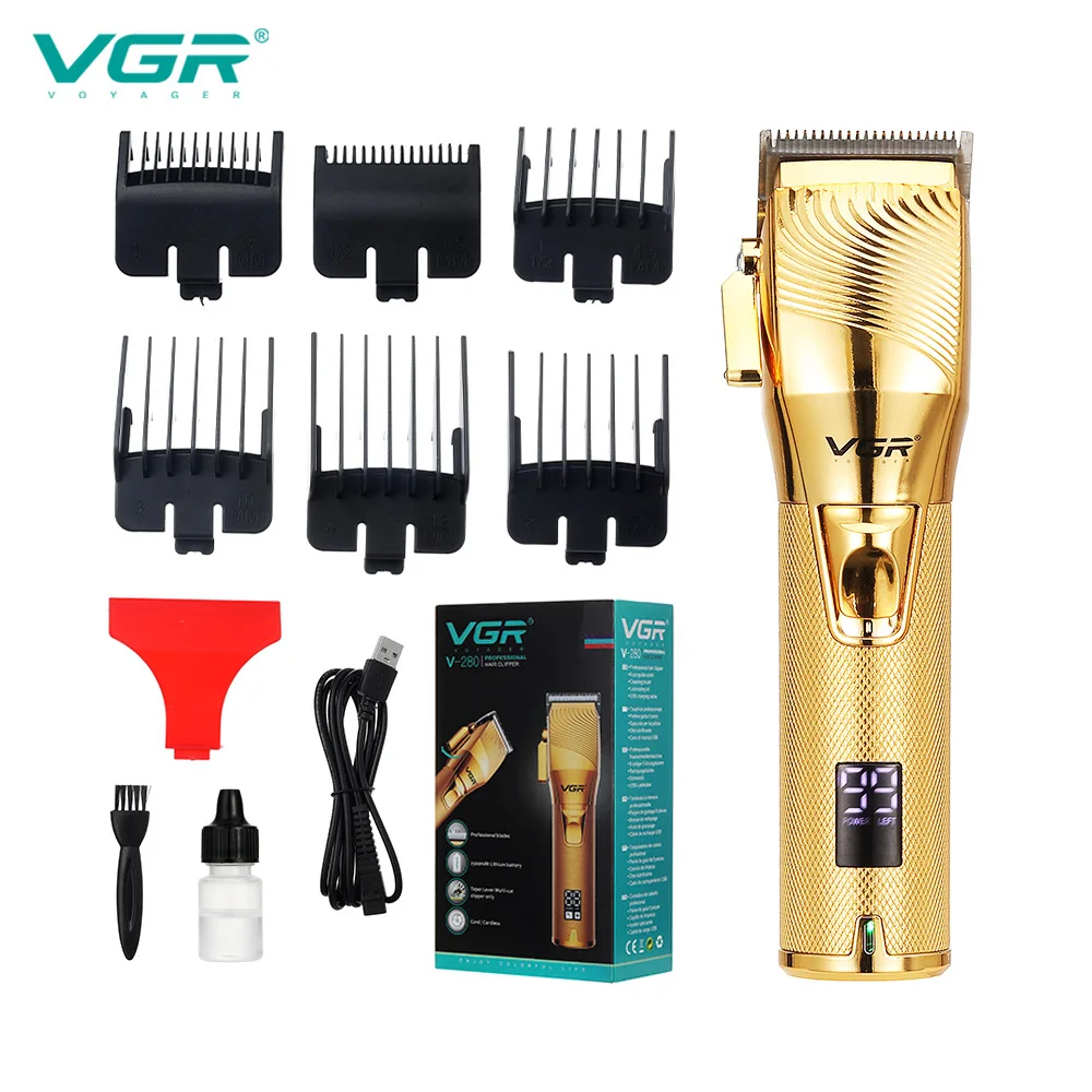 

VGR Professional T Shaver Beard Trimmer Electric Hair Clipper Precision Barber Hair Trimmer for Men Powerful Hair Cutting Machin