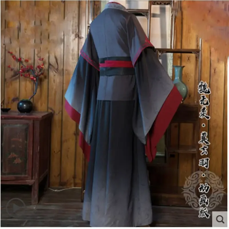 The founder of the demon path, Mo Xuanyu, cosplay, animated version, anime spin off, Wei Wuxian, Mo Xuanyu cosplay, complete set