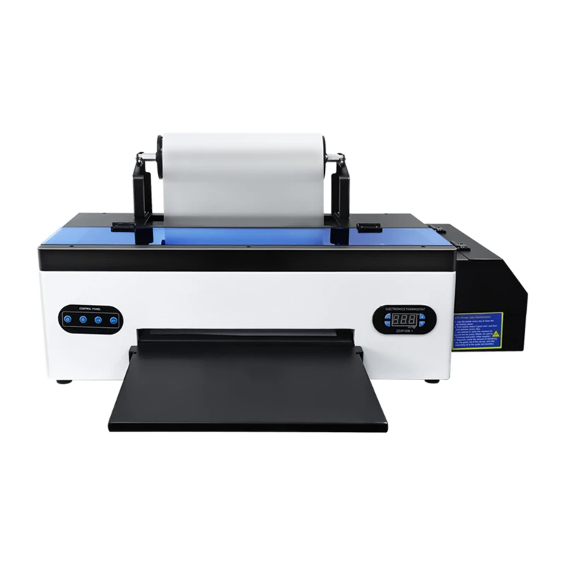 

OYfame A3 DTF Transfer Printer with DTF Roll Feeder Direct to Film Print R1390 DTF Printer for Dark and Light t shirt printing