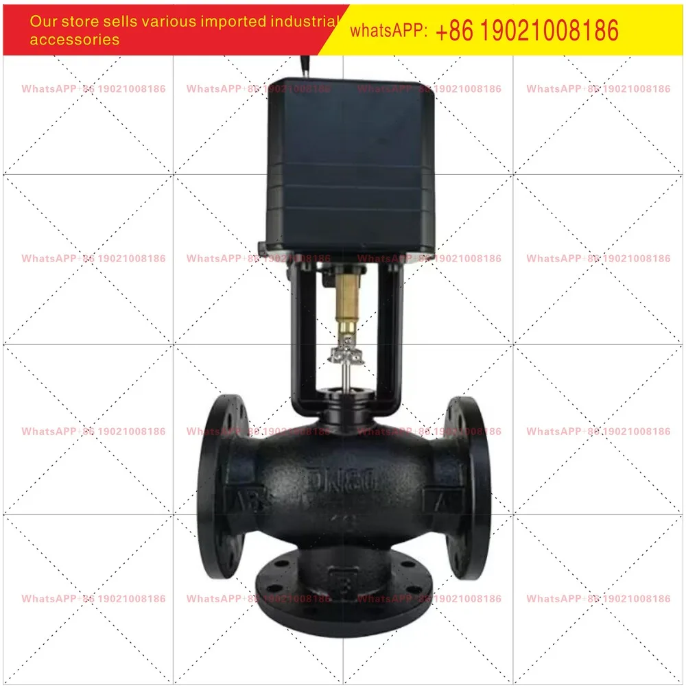Electric two or three way proportional integral control  central air conditioning threaded flange valve thread buckle water