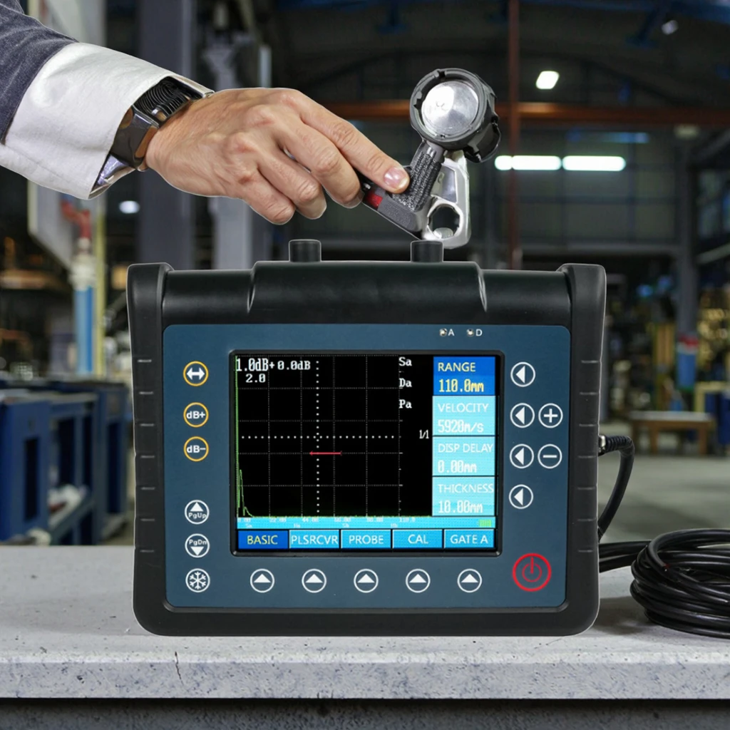 High Quality Portable Ultrasonic Flaw Detector: Anti-Fall Anti-Seismic Aerospace Steel Smelting Machinery With High Sensitivity