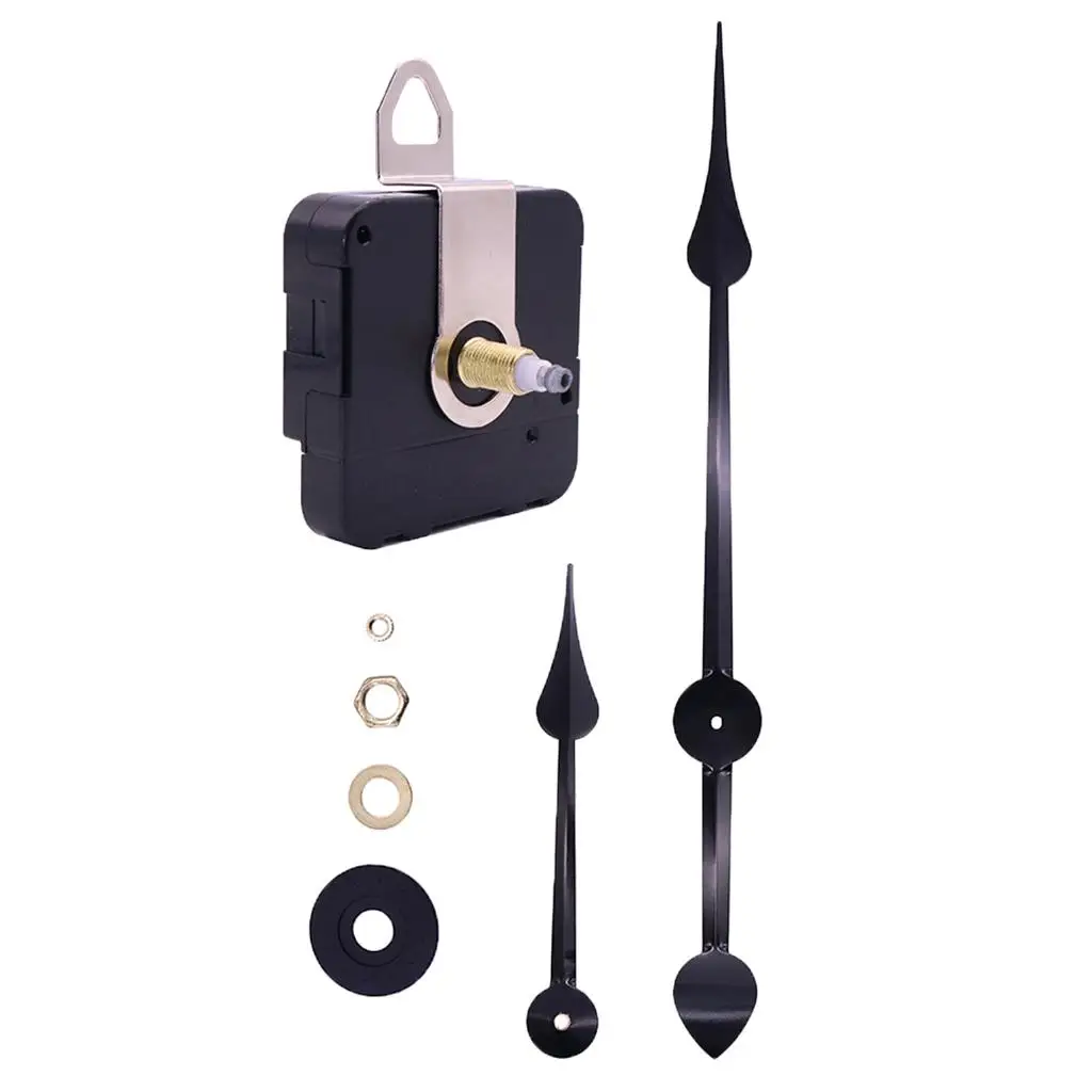 Plastic Silent Sweep Wall Clock Movement Replacement Battery Powered DIY