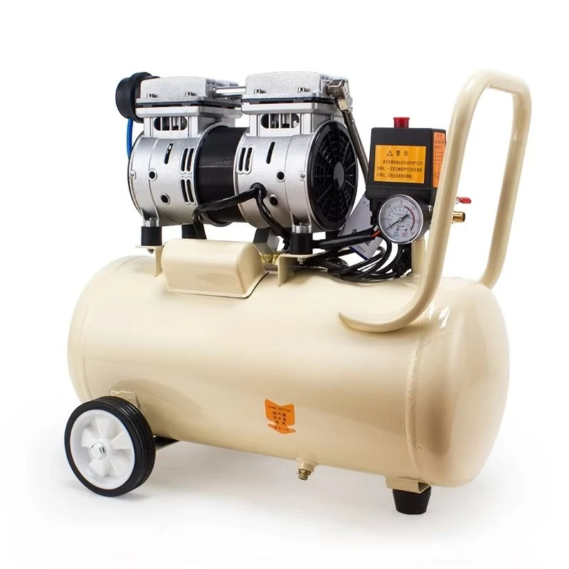 

18L/30L/65L Small Silent Oil-free Rocking Piston High Pressure Portable Air Compressor Noise Movable Blowing Dust Air Pump