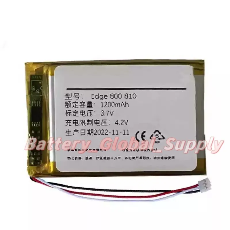 

Battery for 361-00035-07 361-00035-00 Edge 810 800 3.7v 1200mah New 1PC-