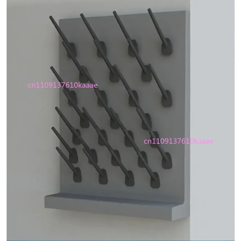 

Laboratory Drip Rack PP Single or Double-sided Adjustable 27-rod Beaker Rack for Draining Water