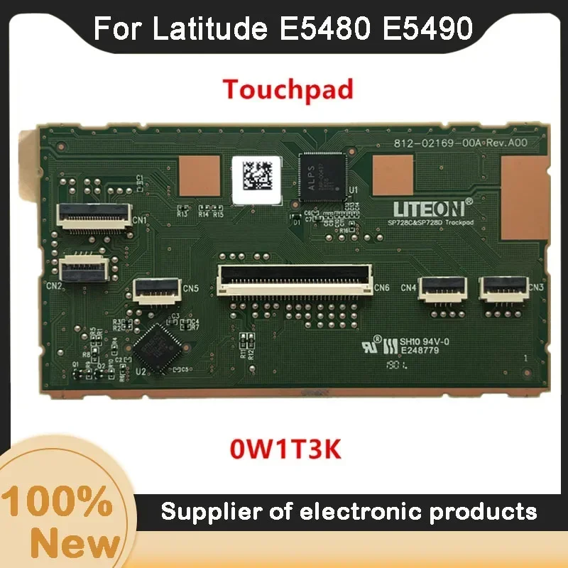 New For Kailxuling Latitude E5480 E5490 E5580 E5590 5591 5400 5401 Precision 3530 Touchpad Mousepad 0W1T3K W1T3K