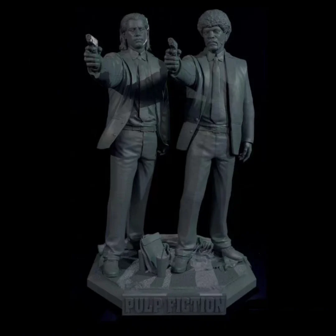 

1/24 Scale Resin Figure Assemble Model Kit Two heroes Unassembled and Unpainted 3D printing DIY toy 764