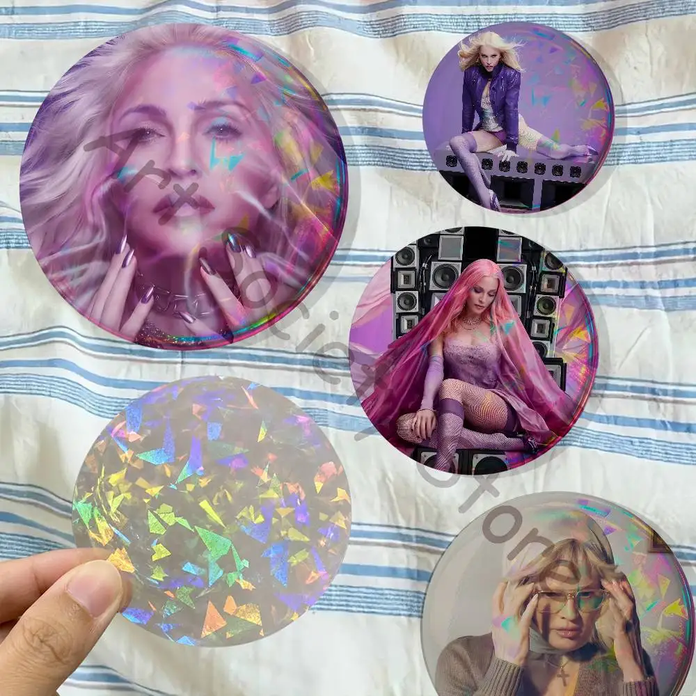 Singer Confessions M-Madonna 2026 Badges Creative Tinplate Button Pin Brooch Creative Quotes Badge Clothes Backpack Jewelry Gift