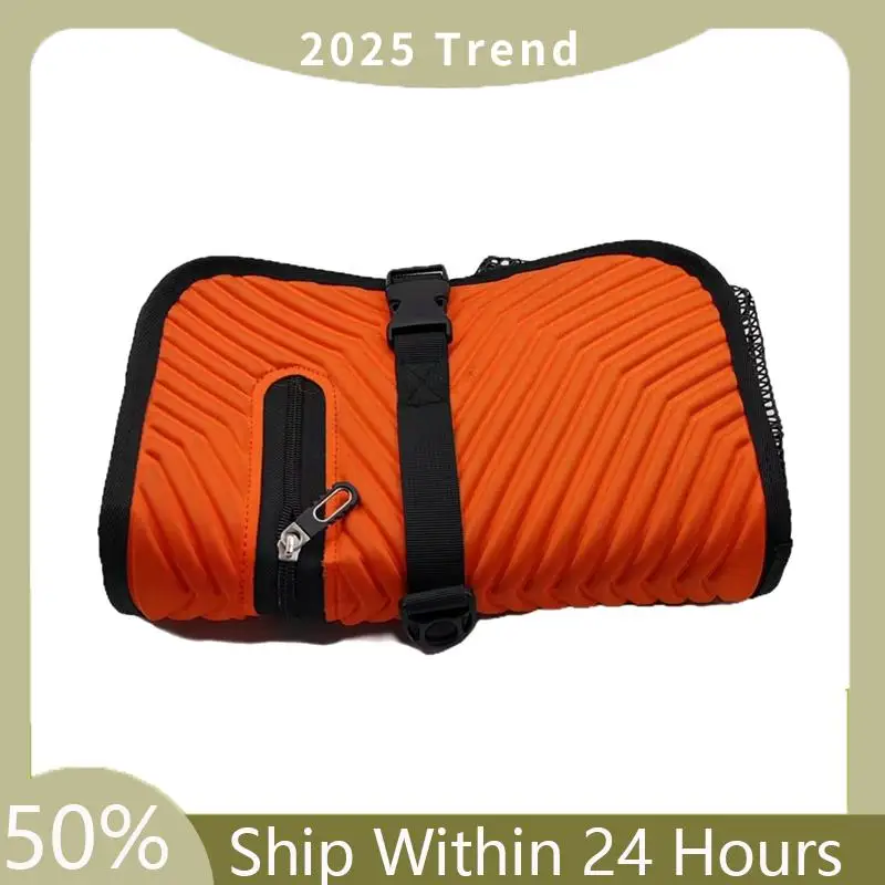 

A35F New Foldable Floating Wire Fish Basket Foldable Fish Cage Hanging Mesh Fish Protector Fishing Gear Durable Easy Install Eas