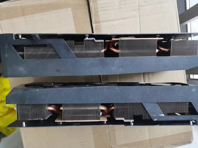 Refrigerador de radiador original para tarjeta de vídeo Gigabyte RX6800XT RX6900XT con placa posterior