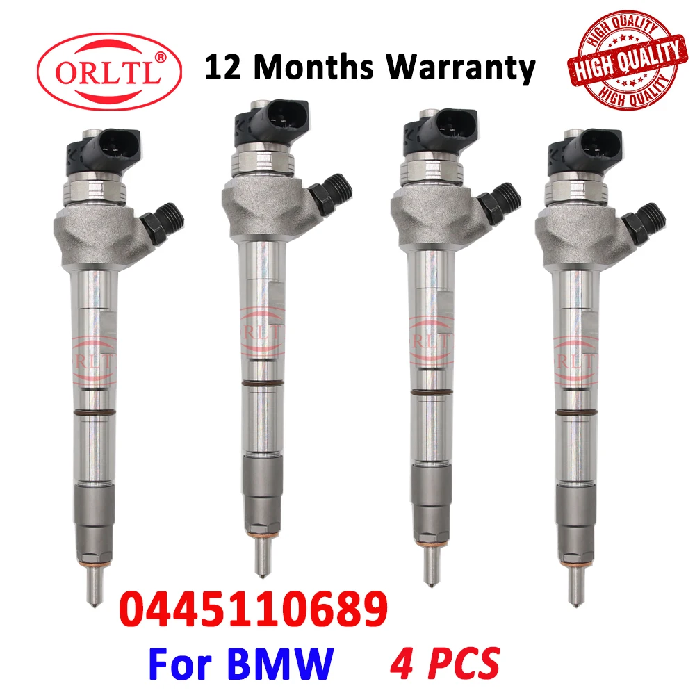 

0445110688 0445110689 Auto Common Rail Diesel Fuel Injector 0 445 110 689 for Bosch VW 2.8T High Quality 0 445 110 688 ORLTL