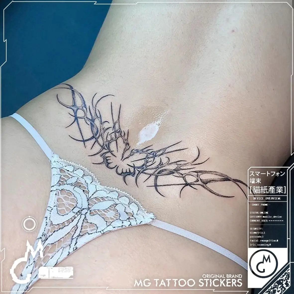 Etiqueta sexy do tatuagem da súcubo, tatuagem duradoura falsa para a mulher, borboleta no peito, arte temporária, tatuagens falsas, impermeável