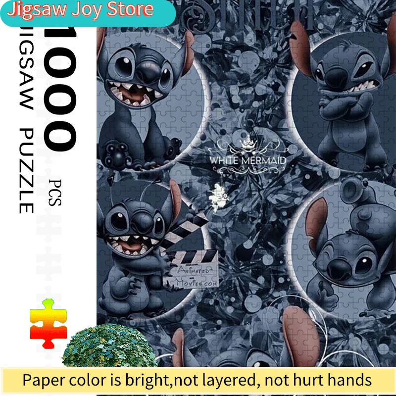 

1000 деталей, крупный пазл, подходит для детей, цветные детали, увлекательный узор, пошаговая сборка - Fam