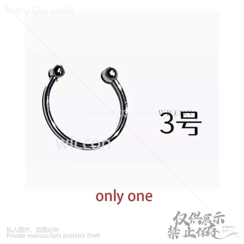 

CyALIEN STAGE Cosplay Luka R7 Anime Costume Silver Rings Halloween Christmas Party Role Play Outfit For Men Woman Props Customiz