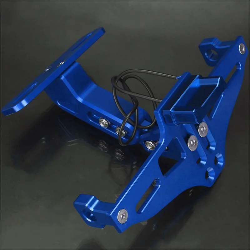 Motorcycle License Plate Bracket Holder FOR BUELL XB9 XB 9 2003-2009 2008 2007 2006 2005 2004 LED Light Indicator Fender Bracket